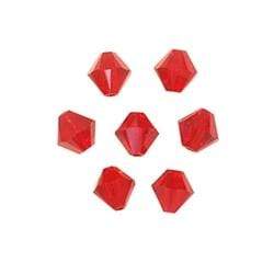 AussieSuperStore Jewellery Making Supplies Light Siam Bead Swarovski Bicone 6mm (in 10 colours) Bead Swarovski Bicone 6mm (in 10 colours) | Jewellery Making Beads Supplies 9323823156275 SWK3914
